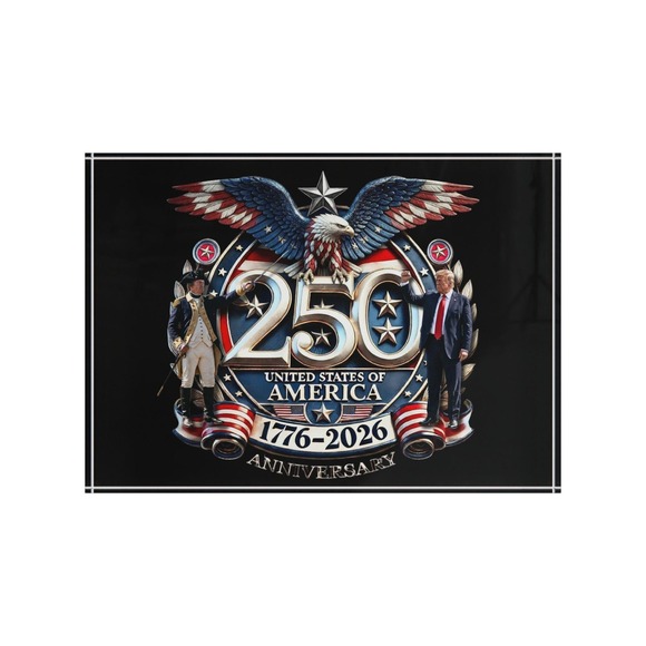 250th Semiquincentennial Anniversary USofA 1776-2026, Acrylic Photo Block Black - Picture 3 of 6